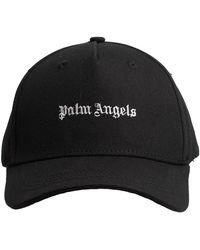 Palm Angels - Cap With Embroidered Logo Pwlb031F23Fab0021001 - Lyst