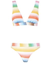 Missoni - Badmode ,Veelkleurig ,Zigzag Bikini - Lyst