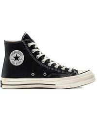 Converse - Schoenen ,Zwart ,Zwart & Wit Hoge Sneakers - Lyst