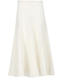 KHAITE - Midi Skirts - Lyst