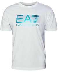 EA7 Shirts - - Heren - Blauw