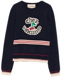 Valentino Garavani - Round-Neck Knitwear - Lyst