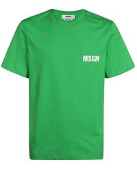 MSGM - T-Shirts - Lyst