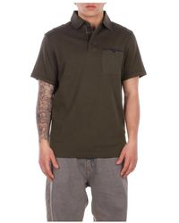 Barbour - Tops ,Groen ,Katoen Corpatch Tailored Polo - Lyst
