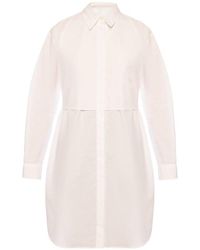 Maison Margiela Long-sleeved Dress - Wit