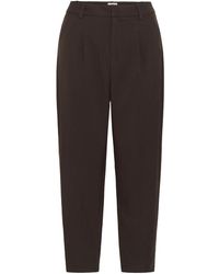 Kaffe - Cropped Trousers - Lyst