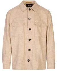BOSS - Corvin Overshirt - Lyst
