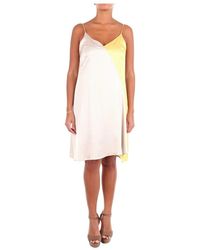 ..,merci Sleeveless Dress - Naturel