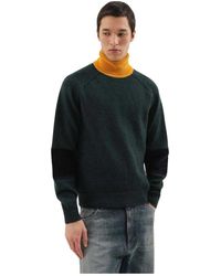 1989 STUDIO - Truien & Vesten ,Groen ,Groene Sweater Maglia Girocollo - Lyst