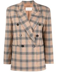 Zimmermann - Giacca Oversize Luminosity Con Motivo A Quadri - Lyst