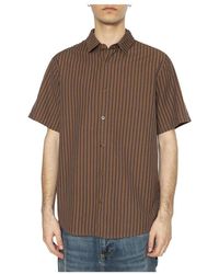 Thinking Mu - Overhemden ,Veelkleurig ,T-Shirt Met Korte Mouwen - Lyst
