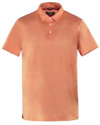 Moorer - Polo in jersey di cotone - Lyst
