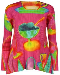 Issey Miyake - Long Sleeve Tops - Lyst