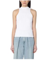 Roberto Collina - Sleeveless Tops - Lyst