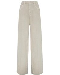 Brunello Cucinelli - Wide Jeans - Lyst