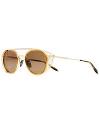 Akoni - Accessoires ,Geel ,Skymapper Zonnebril - Lyst