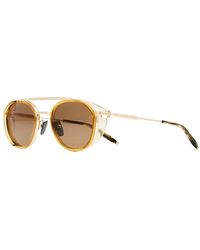 Akoni - Accessoires ,Geel ,Skymapper Zonnebril - Lyst