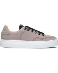 Nubikk - Schoenen ,Grijs ,Wol Taupe Lage Sneakers Voor - Lyst