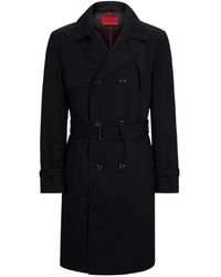 BOSS - Coats > trench coats - Lyst
