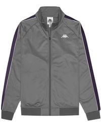 Kappa - Fitness ,Grijs ,Polyester Anniston Slim 222 Banda Jacket - Lyst