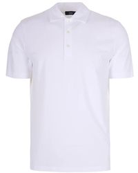Herno - Tops ,Wit ,Katoen Polo Shirts - Lyst