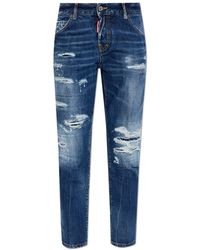 DSquared² - Cropped Jeans - Lyst