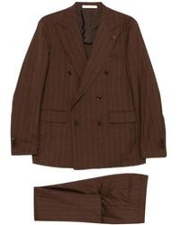 Tagliatore - Kostuums ,Bruin ,Single Breasted Suit - Lyst