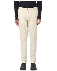 Manuel Ritz - Weiße Straight Leg Hose - Lyst