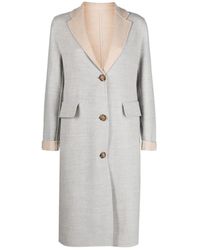 Eleventy - Single-Breasted Coats - Lyst