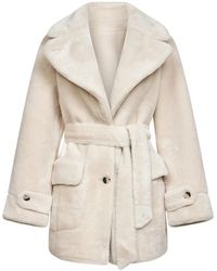 Urbancode - Jassen ,Faux Fur & Shearling Jas - Lyst