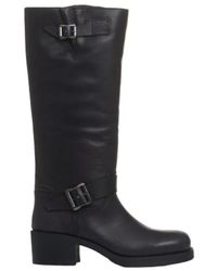 Ash - Biker boots mit schnallen - Lyst