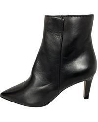 LORENA PAGGI - Schoenen ,Zwart ,Leer 42750 Glove Ankle Boot - Lyst