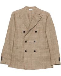 Boglioli - Kostuums ,Bruin ,Katoen Sb 6022.N4302E Jacket - Lyst
