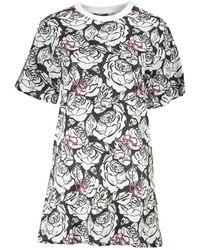Roberto Cavalli - Tops ,Wit ,Katoen Witte Katoenen Damesjurk Elegante Stijl - Lyst