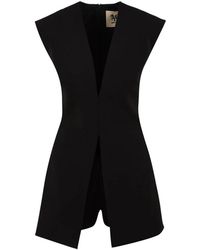 Aniye By - Jumpsuits & Playsuits ,Zwart ,Polyester Lavinia Short Jumpsuit - Lyst