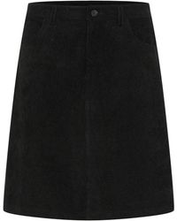 Cream - Rokken ,Zwart ,Polyester Klassieke Zwarte Rok - Lyst