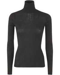 Nuur Ribbed turtle neck - Negro