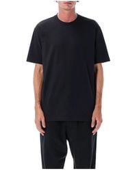 Y-3 - Zwart Grafisch T-Shirt Korte Mouwen - Lyst