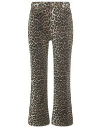 Ganni - Wide Trousers - Lyst