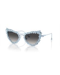 Swarovski - Gafas de sol azul/gris sk 7011 - Lyst