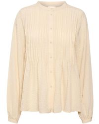 Part Two - Overhemden ,Wit ,Witkap Grijs Stijlvol Shirt - Lyst