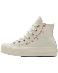 Converse - Schoenen ,Grijs ,Lift Hi Things To Grow Sneakers - Lyst