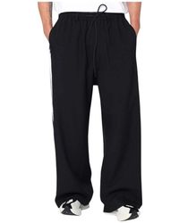 Y-3 - Broeken ,Zwart ,Zwarte Gerecyclede Shorts - Lyst
