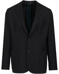 Paul Smith - Ungevoerde Wollen Blazer - Lyst