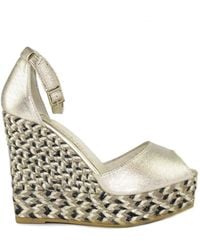 Espadrilles - Schoenen ,Geel ,Wedges - Lyst