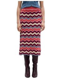 Pepe Jeans - Midi Skirts - Lyst