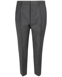 Prada - Klassieke Wollen Broek - Lyst