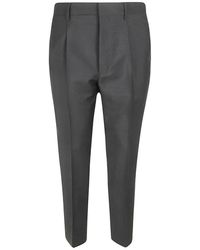 Prada - Klassieke Wollen Broek - Lyst