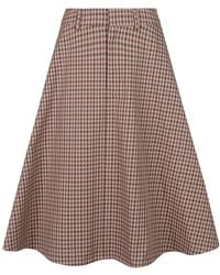 Dondup - Midi Skirts - Lyst