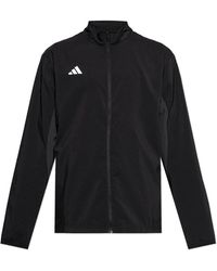adidas - Fitness ,Zwart ,Polyester Adizero Essentials Running Jacket - Lyst